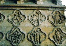 Alchemical symbols on Amiens Cathedral